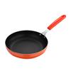 Atacado do fabricante estilo coreano panela de fritar colorida panela para bife alumínio fundo plano antiaderente fundo composto panela de fritar panela para crepe dropshipping