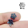 En stock al por mayor, retención de color duradera, tapas de flor gris hierro, tapas de cuentas, estilo vintage, accesorios para pulseras y joyería DIY