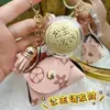 Ouro Puro 999 Princesa Por Favor Fique Rica Chaveiro Porta-Moedas Fique Rico Bolsa de Ouro Pingente Bolsa de Fone de Ouvido Atacado