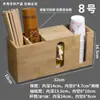 Tubo para Palillos Restaurante Comercial Se Puede Personalizar con Logo Multifuncional Restaurante de Hot Pot Tubo de Bambú Tubo para Palillos Tubo para Cucharas Cubo para Palillos Canasta para Palillos Jaula