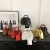 Bolso bandolera de alta gama con estampado de cocodrilo para mujer, primavera y verano 2024.