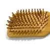 Pente com Almofada de Ar Venda Quente Transfronteiriça Pente com Almofada de Ar Antiestático Pente de Bambu para Cabelo Pente de Cabeleireiro Pente de Madeira para Cabelo Cacheado Pente Massageador