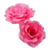 Flor de Rosa de 10 cm Flor Artificial de Seda Rosa Boda Apertura Hotel Centro Comercial Bola de Flores Arco Valla Arreglo Floral