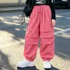Conjunto Informal de Dos Piezas para Niña con Estampado de Letras para Primavera y Otoño 2026 Nuevo Moda Pantalones Cargo para Niña Traje de Dos Piezas Infantil de Moda