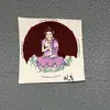Thangka em tela de cinnabar feito à mão com os Oito Protetores, doze signos do zodíaco, Buda da Vida Ben, thangka carry 3.5 núcleo de pintura atacado