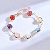 Pulseira de Cristal de Morango Badu para Mulheres Estilo K Doce Floresta Pulseira de Cristal Colorido Pulseira de Design de Nicho Ins