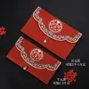 Creativo Sobres Rojos de Perlas Estilo Chino para Boda Paquete Rojo de Boda Bolsa de Sobres Rojos Diez Mil Yuanes Regalo Retro de Boda