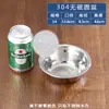 Acero Inoxidable 304 Lavabo Pequeño para Uso Doméstico Cocina Fregadero Redondo y Lavabo Fregadero Recipiente para Sopa Tazón de Acero Inoxidable