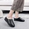 Nuevas Zapatillas de Invierno para Mujer de Terciopelo Cálidas y Antideslizantes de Pierna Única para Interior y Exterior de Media Punta para el Hogar Impermeables de PU Algodón