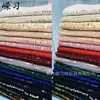 En stock, precio de fábrica, tela bordada con lentejuelas, ropa de mujer, cheongsam, zapatos, guantes, tela bordada de franela elástica, tarjeta de color
