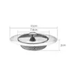 Malla de filtro de acero inoxidable tazón de cocina cesta de fregadero filtro cuenco para verduras alcantarilla basura filtro anti-atasco