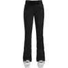 Pantalones de esquí profesionales de doble tabla para mujer, transfronterizos europeos y americanos, cortavientos, cálidos, impermeables, ajustados para exteriores, alta elasticidad para mujer