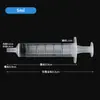 Seringas Descartáveis, Seringas Veterinárias 1-60ml com Escala, Seringas de Plástico Esterilizadas, Seringas Sem Agulha Atacado