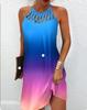 Nuevo 2025 Verano Ebay Amazon Wish Moda Urbana Vestido de Línea A para Mujer Vestido Hecho a Medida