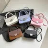 Bolso Pequeño Cuadrado de Moda Nicho Estilo Coreano Nuevo Estilo Primavera y Verano 2025 Versátil Bolso de Hombro de Mano Cruzado para Mujer