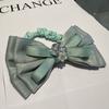 Lazo Fresco y Sencillo Flor de Pedrería 2024 Nueva Moda Retro Lazo para el Cabello Cuerda Francesa Tocado Accesorios para el Cabello para Mujeres