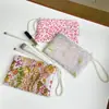 Bolsa Cosmética Portátil de Mão, Porta-Cartões, Bolsa para Armazenamento de Pincéis de Maquiagem, Bolsa Interna Portátil, Bolsa de Mão Leve