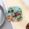 Ímã de Geladeira de Madeira de Guilin Personalizado 3D Estéreo Cola Cultural e Criativo Ímã de Sichuan Cidade Chinesa Criativa Comemoração de Turismo