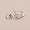 Botón antideslumbrante botón oculto mini broche para damas que combina con todo escote pecho ropa fija camisa exquisito no botón pin