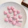 Caramelo Cremoso Chen Ming Colgante Corazón Acrílico Accesorios DIY Materiales para Fundas de Teléfono Venta al por Mayor