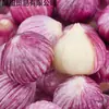 Ajo Morado de Piel Simple de Yunnan 5 kg Ajo Fresco de Temporada de Cabeza Única Ajo de Piel Roja Ajo Nuevo Bulbos de Ajo Secos Cultivado en Granja Ajo Encurtido