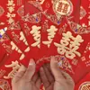 Pequeño sobre rojo boda Año Nuevo inauguración de casa cartulina esmerilada de alta calidad engrosada cumpleaños auspicioso mil yuanes es franqueo