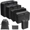 Bolsa de armazenamento de viagem diferenciada Conjunto dobrável Artigos de higiene pessoal Bolsa de cosméticos Bolsa de armazenamento digital Pacote de bagagem Bolsa de viagem