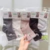 Meias Femininas Novas para Outono e Inverno, Meias para Estudantes de Canoa Média, Meias Esportivas Femininas Estilo Coreano de Canoa Média, Meias Esportivas de Algodão Fofas e Versáteis