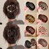 Horquilla Curva Retro de Gama Alta Horquilla en la Parte Posterior de la Cabeza Pinza para Cabello Semirecogido Nuevo Clip para el Cabello 2025 Accesorios para el Cabello