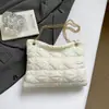 Bolso de Hombro Acolchado con Cadena - Bolso de Mano Acolchado Suave para Mujer, Elegante Bolso de Axila