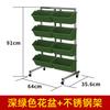 Soporte Popular Transfronterizo de Acero Inoxidable para Flores Móvil de Piso de Múltiples Niveles para Macetas Set para Cultivo de Verduras en Jardín de Infancia, Escuela, Balcón