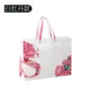 Protección ambiental costura bolsa no tejida recubierta ropa bolsa de compras engrosada tridimensional promocional bolsa no tejida logo