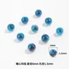 Cuentas Sueltas de Ágata Efecto Hielo Transfronterizo Tao, Cuentas Redondas de 8 mm, Accesorios para Manualidades de Pulseras de Ágata Jade
