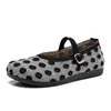 Nuevos Zapatos de Verano para Mujer, Estilo Casual de Uso Diario, Zapatos Versátiles para Mujer, Punta Redonda, Suela Blanda, Zapatos Individuales Resistentes al Desgaste, Slip-On Zapatos de Madre