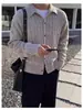 Directo de Fábrica Estilo Coreano de Moda Prendas de Punto con Cuello para Hombre Temporada Otoño Invierno Suéter de Punto Trenzado Simple Versátil Suéter Cardigan