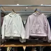 Sudadera con capucha de media cremallera, casual y elegante, corte holgado, cálida y cómoda, perfecta para un look relajado, chaqueta corta para otoño e invierno, estilo mujer 487604