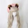 Boina Orejas de Oso Lolita Linda Boina de Artista Accesorio Japonés Hecho a Mano Boina Redonda