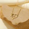 Collar Banyan Tree S925 de plata con 26 letras en inglés Love Rose, cadena de clavícula ligera y lujosa para mujer, regalo para el Día de la Madre