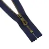 No. Cremallera de Metal Color Bronce Antiguo Imitación de 3 Piezas con Extractor de Bloqueo Automático para Bolsas Hechas a Mano y Bolsitas
