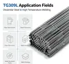 Varilla de Soldadura TIG de Acero Inoxidable TG309L Alambre de Aporte GTAW ER309L