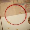 Pulseira de Cordão Vermelho Benmingnian da Sorte com Contas de Ouro para Meninos e Meninas, Cordão de Mão de Casal Tecido, Presente de Formatura, Corrente de Tornozelo, Cordão de Tornozelo