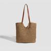 Bolsa de Playa Tejida Casual Grande para Mujer 2026 Nuevo Estilo Caliente de Verano Bolso de Hombro de Gran Capacidad