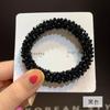 Elegante Liga para el Cabello de Perlas y Cristales para Mujer, Liga para el Cabello de Cola de Caballo de Alta Gama, Banda Elástica para Peinados de Moño, Accesorio para el Cabello de Perlas y Pedrería