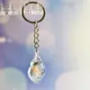 Accesorios Colgantes de Concha Transparente Románticos Soñadores Colgante para Bolso Llavero Creativo Hecho a Mano DIY para Mujer