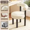 Mesa de toucador de madeira maciça armário de armazenamento para apartamento pequeno mesa de maquiagem de noz estilo creme moderno simples para quarto