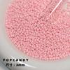 Miçangas de Arroz Pintadas Coloridas, Tamanho Uniforme, Produzidas Nacionalmente, Super Qualidade para Pulseiras, Colares, Acessórios de Joias DIY, Miçangas Soltas, Materiais de Vidro