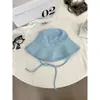 Nuevo Sombrero de Pescador Versátil Estilo Coreano para Mujer, Sombrero de Cubo con Visera para Mujer, Primavera y Verano, Adelgazante de Rostro, Sombrero de Cubo con Protección Solar