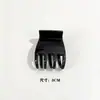 Clip metálico de celebridad de internet para mujer, chica de Corea del Sur, pinza pequeña simple y elegante, pasador de pelo, pinza para el pelo, tocado, parte trasera de la cabeza