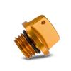 Parafuso de Tampa de Óleo de Motocicleta Modificada Transfronteiriça Alumínio CNC Motor Cárter de Óleo do Motor Tampa Universal