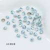 Dongzhou Crystal 5mm Punta Redonda Fondo Plano Diamante Ss22 Explosivo K9 Vidrio Superficie Brillante Diamante Incrustado Montón de Diamantes Accesorios para Uñas Artísticas con Diamantes